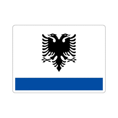 Government Ensign of Albania STICKER Vinyl Die-Cut Decal - The Sticker Space