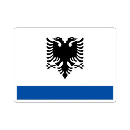 Government Ensign of Albania STICKER Vinyl Die-Cut Decal - The Sticker Space