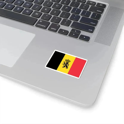 Government Ensign of Belgium (Belgium) STICKER Vinyl Kiss-Cut Decal - The Sticker Space