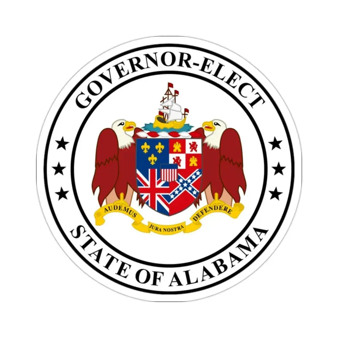 Governor Elect of Alabama STICKER Vinyl Die-Cut Decal - The Sticker Space