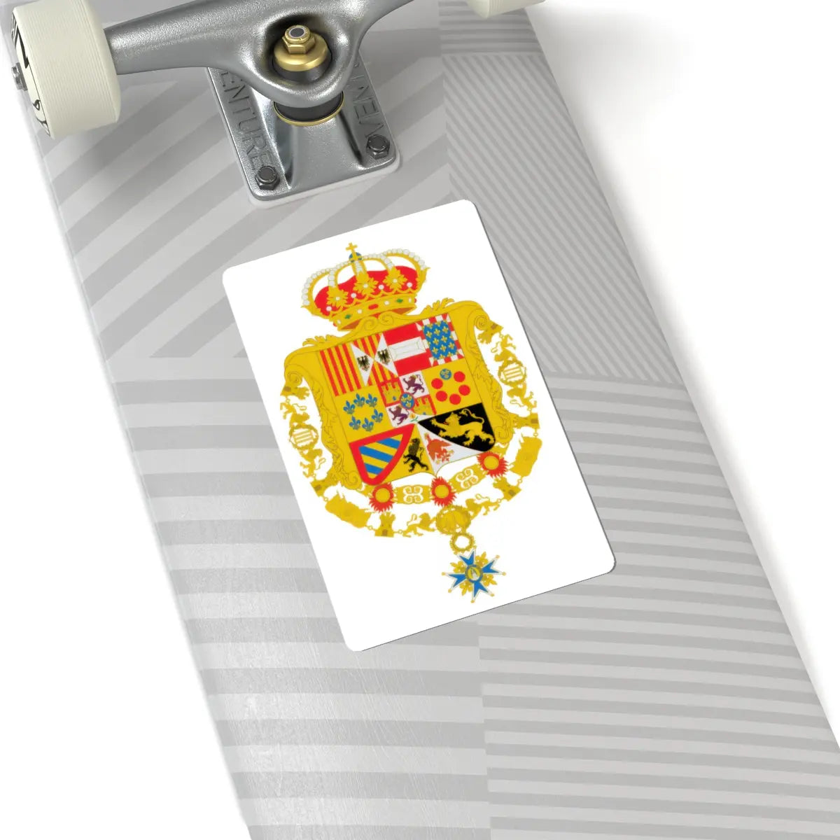 SKU:TSS-STICK-GYFRN-6X6-2 Sizes:6" × 6" Types:White