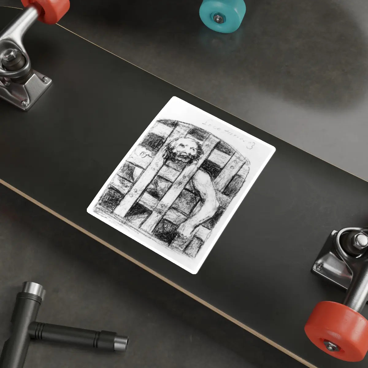 SKU:13264590247573457444 Sticker types:White Shape:Die-Cut Sizes:6" × 6"