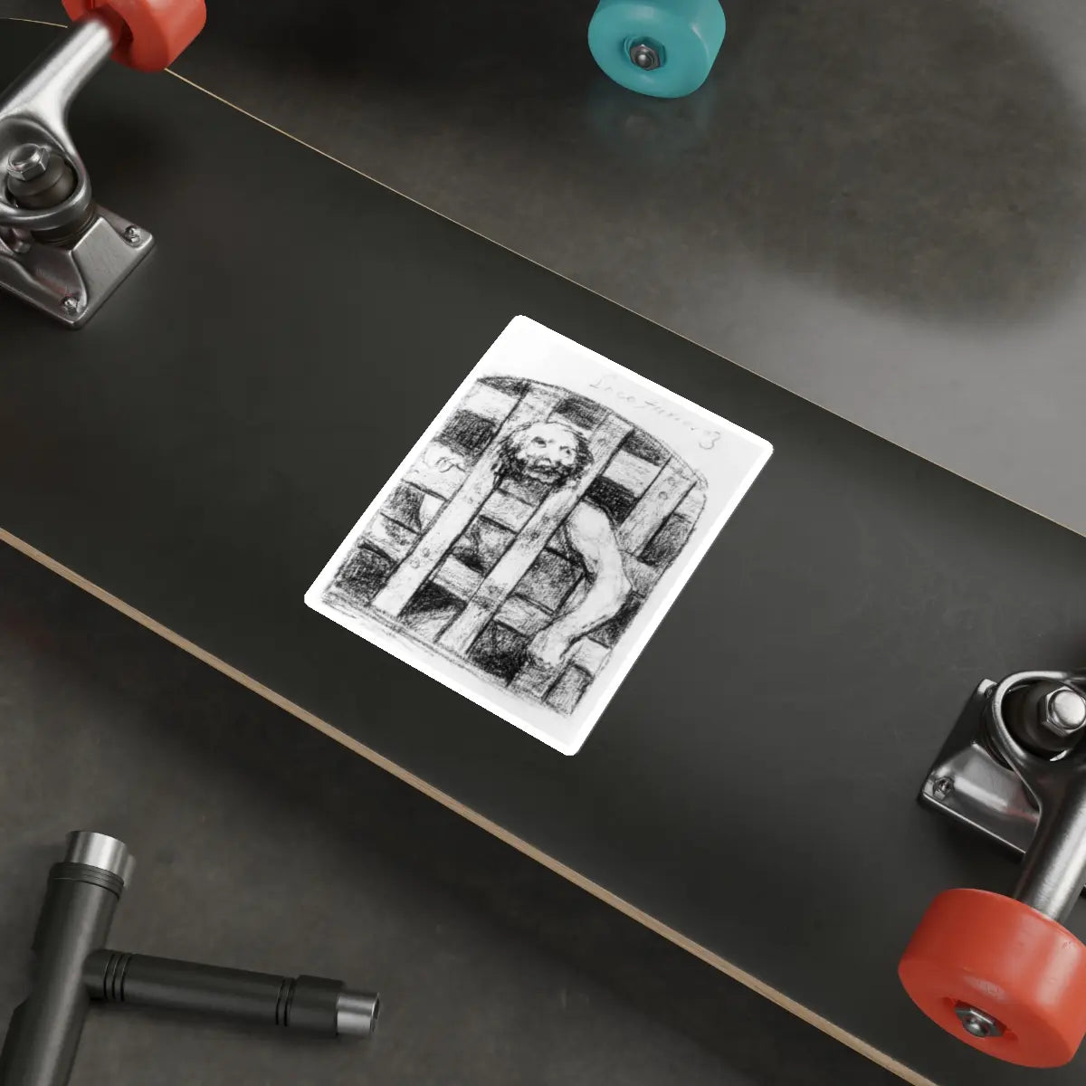 SKU:67147590474694078206 Sticker types:White Shape:Die-Cut Sizes:5" × 5"