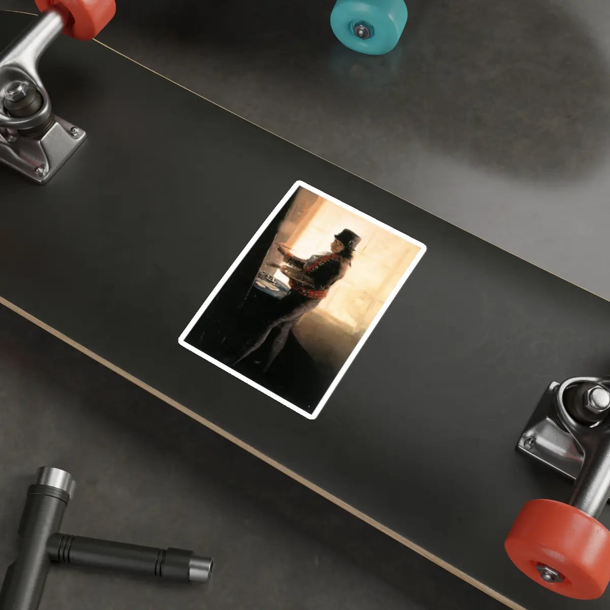 SKU:31565060440262323174 Sticker types:White Shape:Die-Cut Sizes:5" × 5"