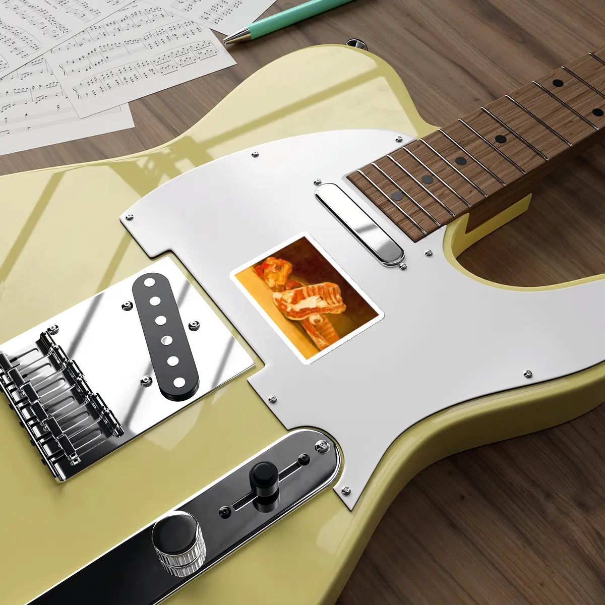 SKU:24516420729911850574 Sticker types:White Shape:Die-Cut Sizes:3" × 3"