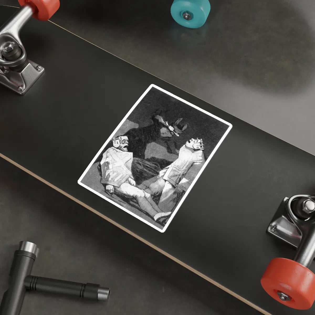 SKU:28474623414318824226 Sticker types:White Shape:Die-Cut Sizes:6" × 6"