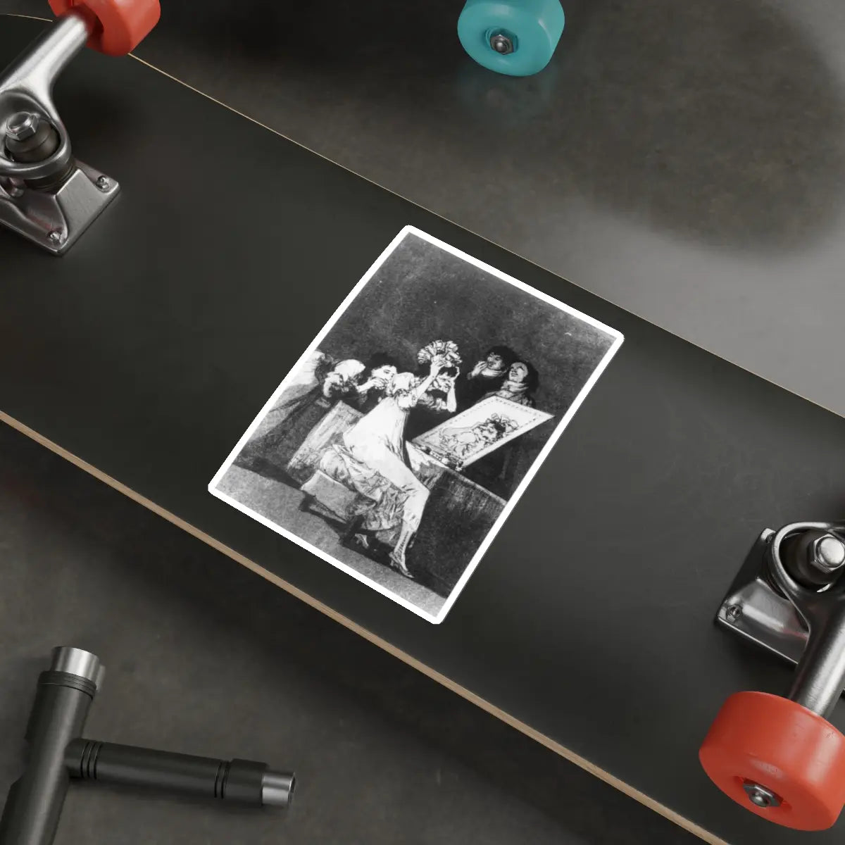 SKU:17525966553243131180 Sticker types:White Shape:Die-Cut Sizes:6" × 6"