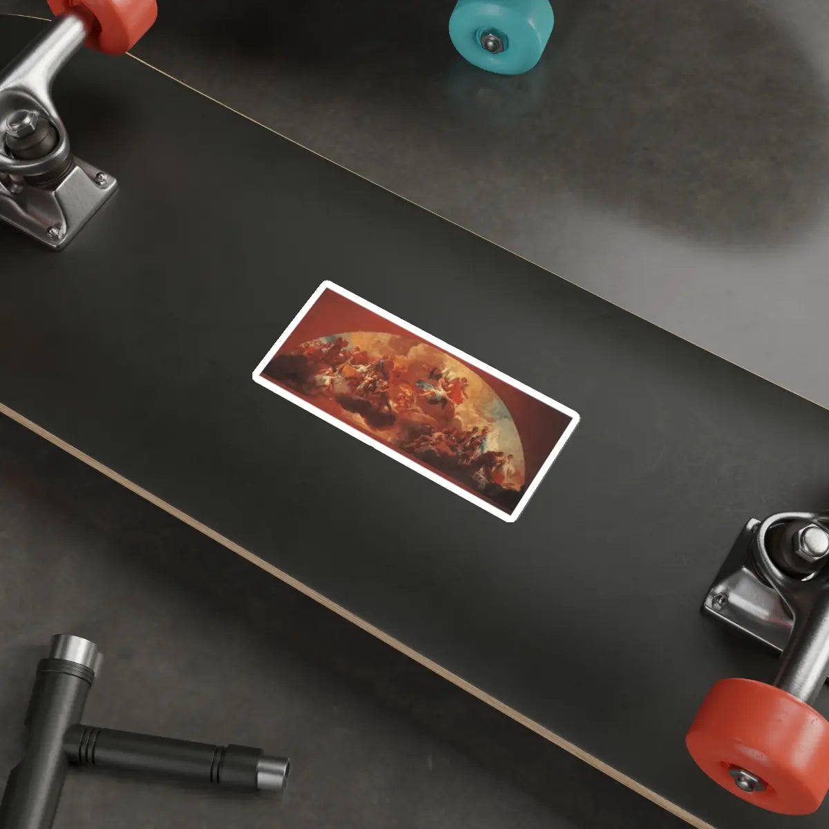 SKU:24850864235549852133 Sticker types:White Shape:Die-Cut Sizes:5" × 5"