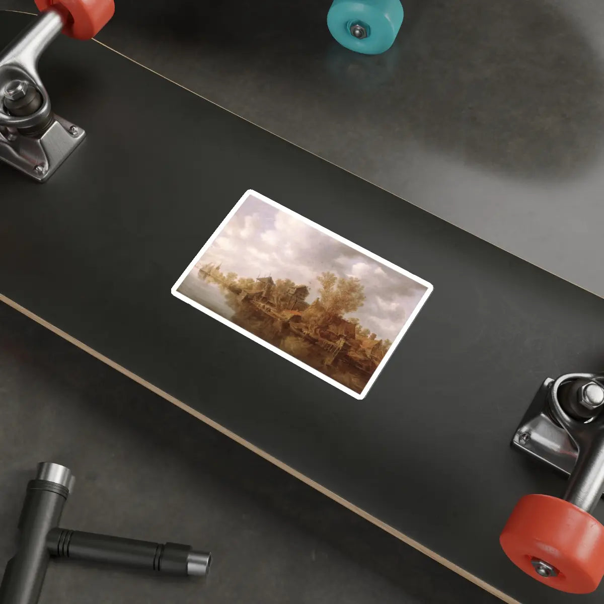 SKU:21820478597910364460 Sticker types:White Shape:Die-Cut Sizes:5" × 5"