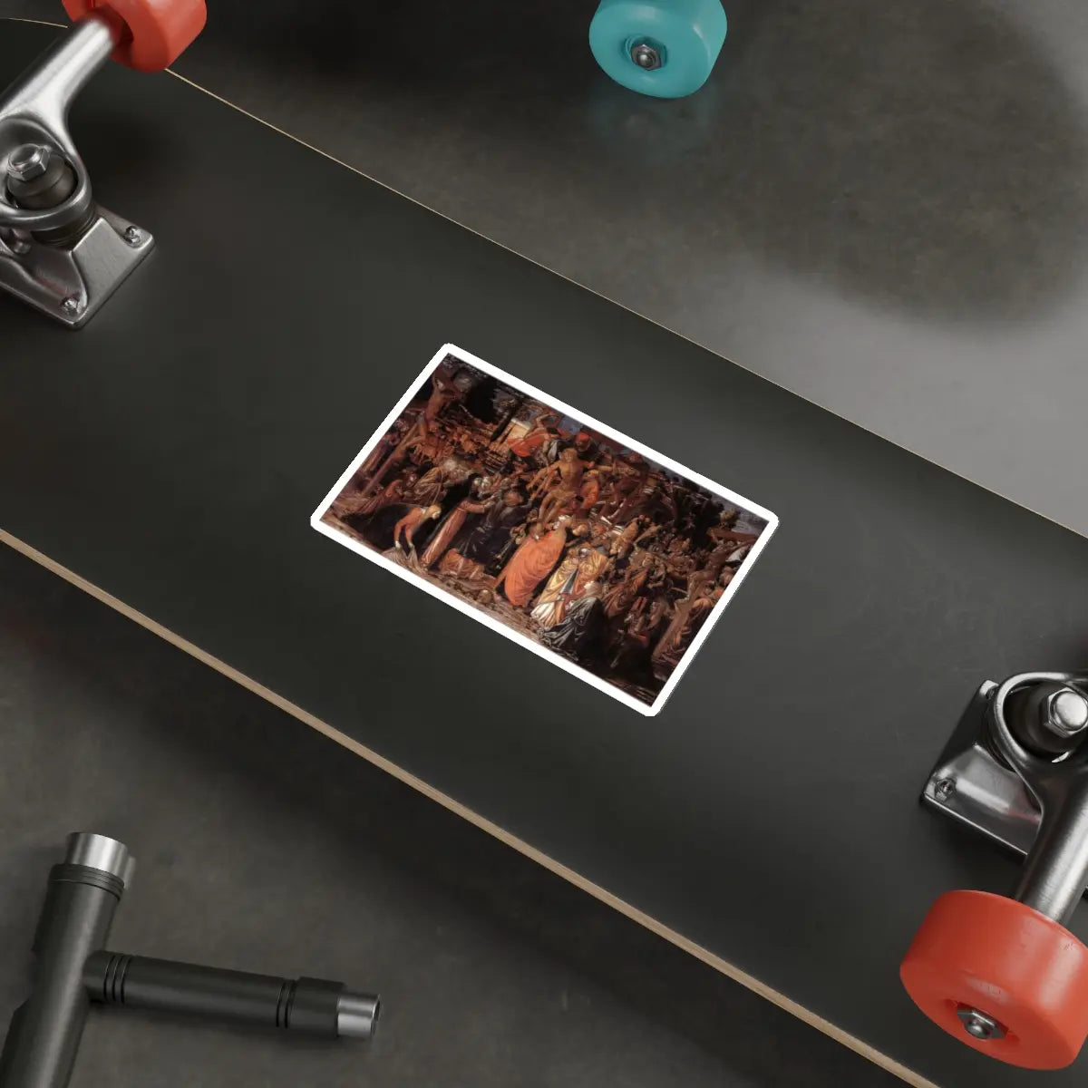 SKU:21856576228052885018 Sticker types:White Shape:Die-Cut Sizes:5" × 5"