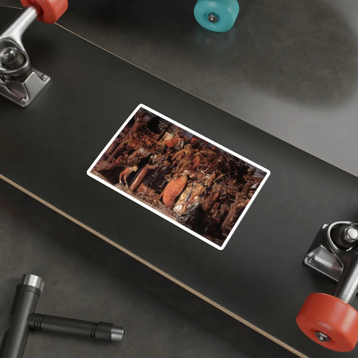 SKU:28166128910067921482 Sticker types:White Shape:Die-Cut Sizes:6" × 6"