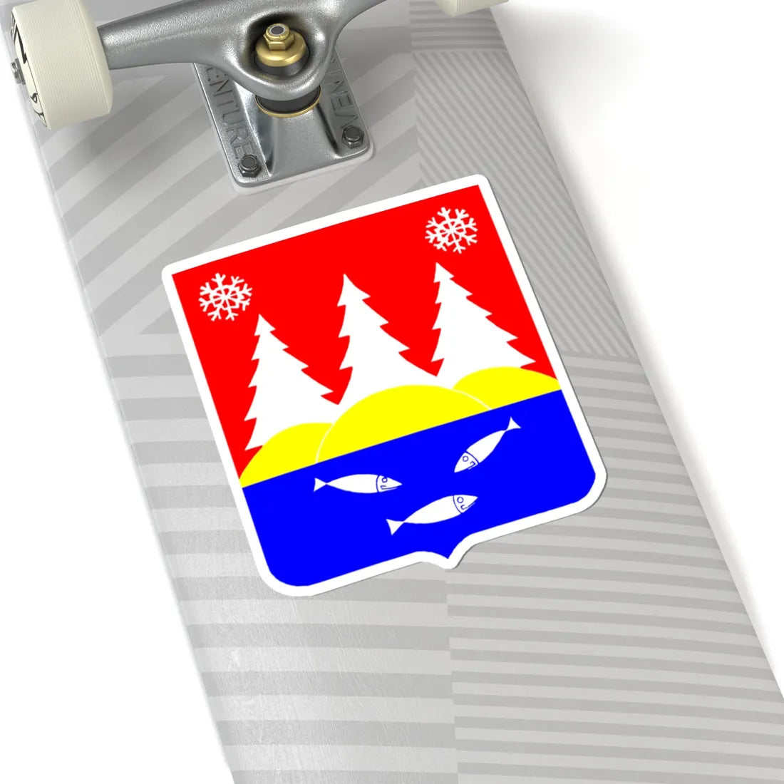 Gp toxovo (Russia) (Coat of Arms) STICKER Vinyl Kiss-Cut Decal - The Sticker Space