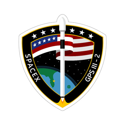 GPSIII-SV01 (SpaceX) STICKER Vinyl Die-Cut Decal-6 Inch-The Sticker Space