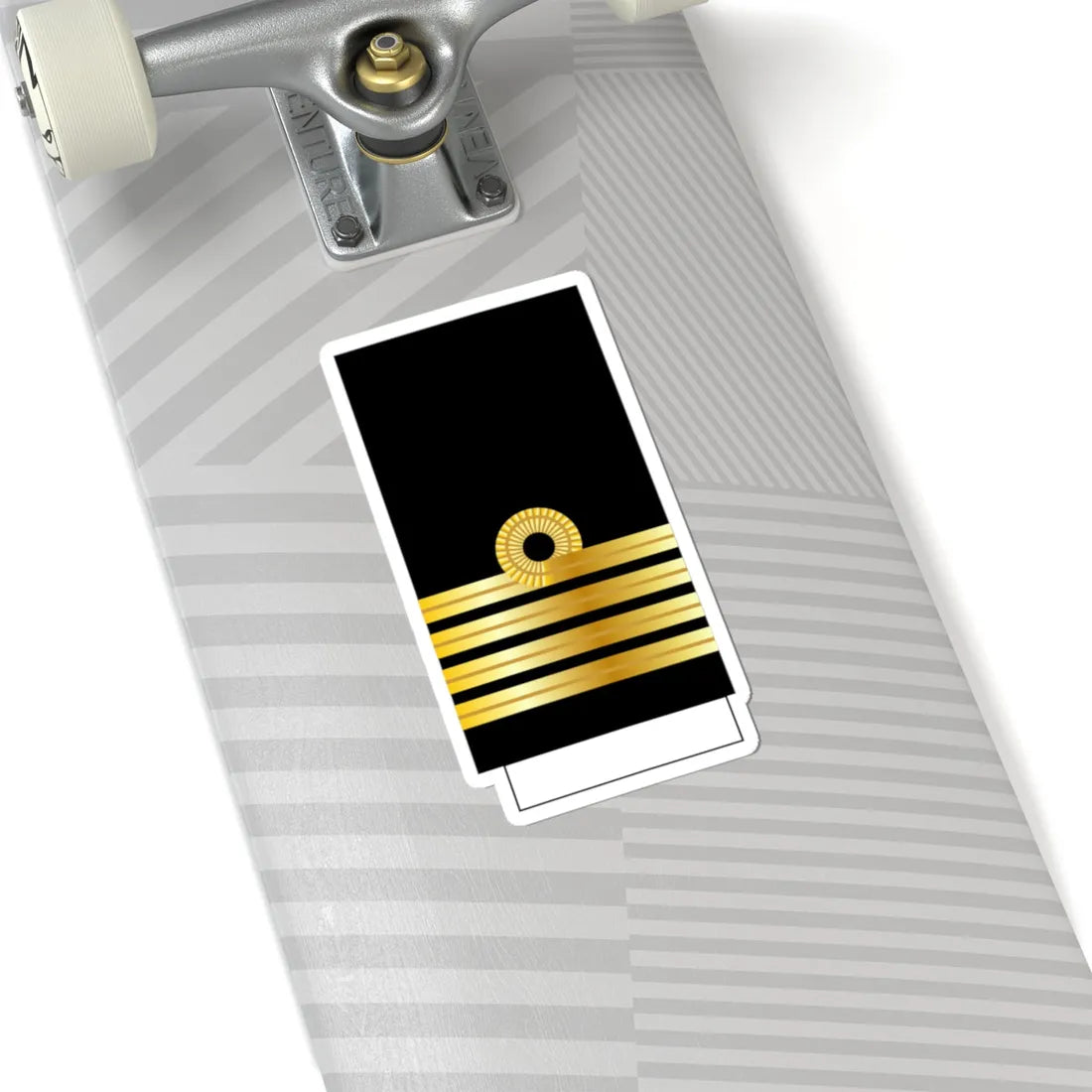GR Navy OF5 sleeve (Cyprus) (Military Rank) STICKER Vinyl Kiss-Cut Decal - The Sticker Space