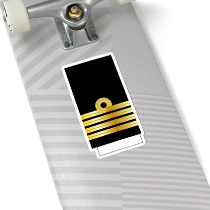 GR Navy OF5 sleeve (Cyprus) (Military Rank) STICKER Vinyl Kiss-Cut Decal - The Sticker Space