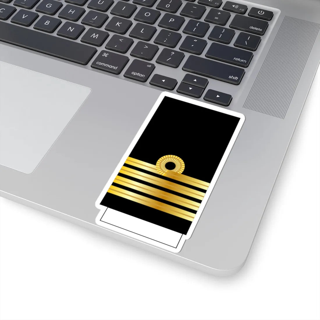 GR Navy OF5 sleeve (Cyprus) (Military Rank) STICKER Vinyl Kiss-Cut Decal - The Sticker Space