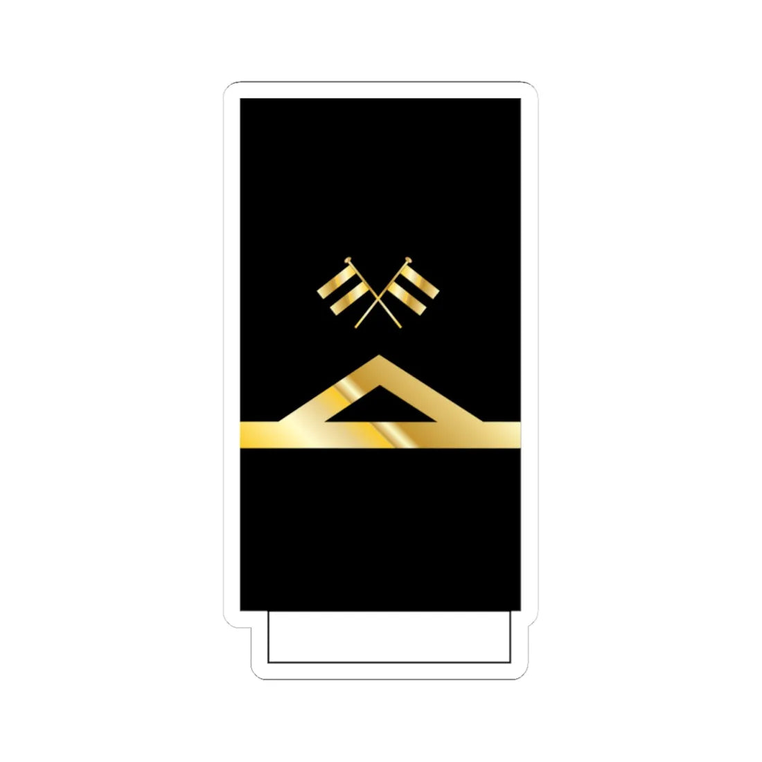 GR Navy Ανθυπασπιστής sleeve (Cyprus) (Military Rank) STICKER Vinyl Kiss-Cut Decal - The Sticker Space
