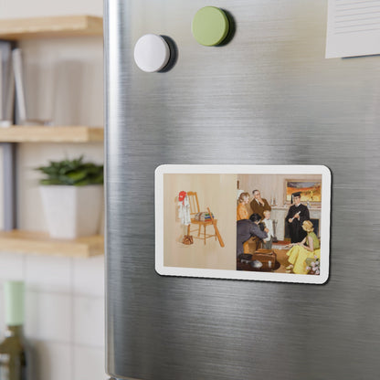 Graduation (Magazine Illustration) Refrigerator Magnet