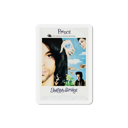 Graffiti Bridge 1990 Movie Poster Refrigerator Magnet - The Sticker Space