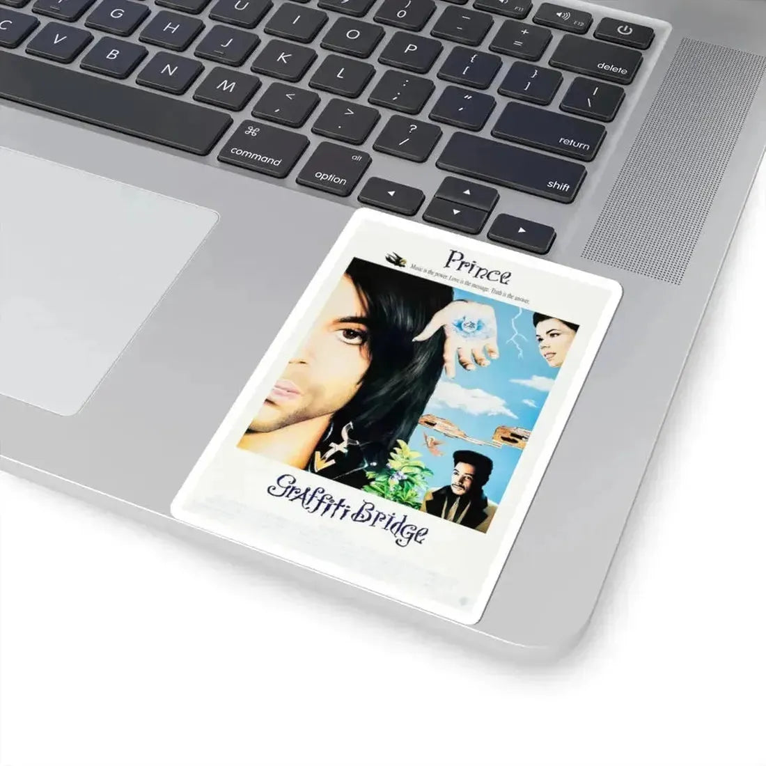 Graffiti Bridge 1990 Movie Poster - STICKER Vinyl Kiss-Cut Decal - The Sticker Space