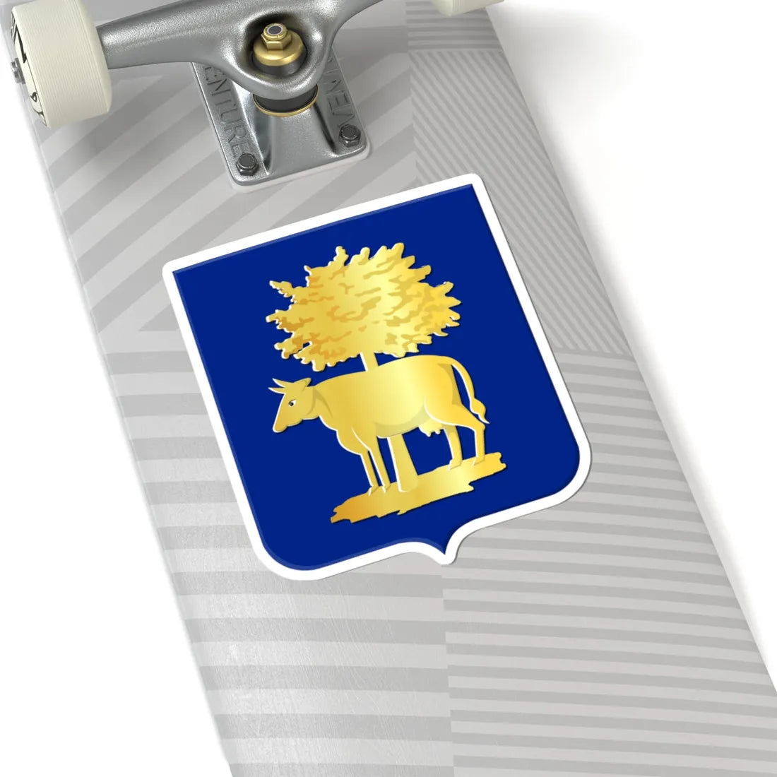 Graft wapen (Netherlands) (Coat of Arms) STICKER Vinyl Kiss-Cut Decal - The Sticker Space