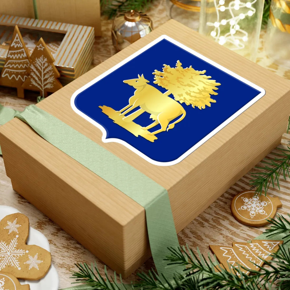 Graft wapen (Netherlands) (Coat of Arms) STICKER Vinyl Kiss-Cut Decal - The Sticker Space