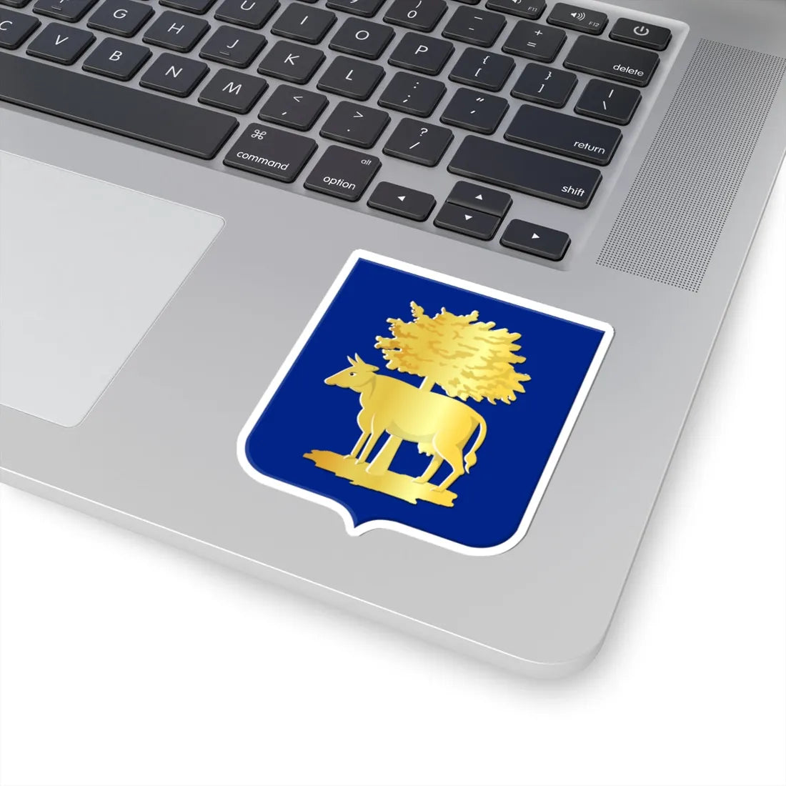 Graft wapen (Netherlands) (Coat of Arms) STICKER Vinyl Kiss-Cut Decal - The Sticker Space