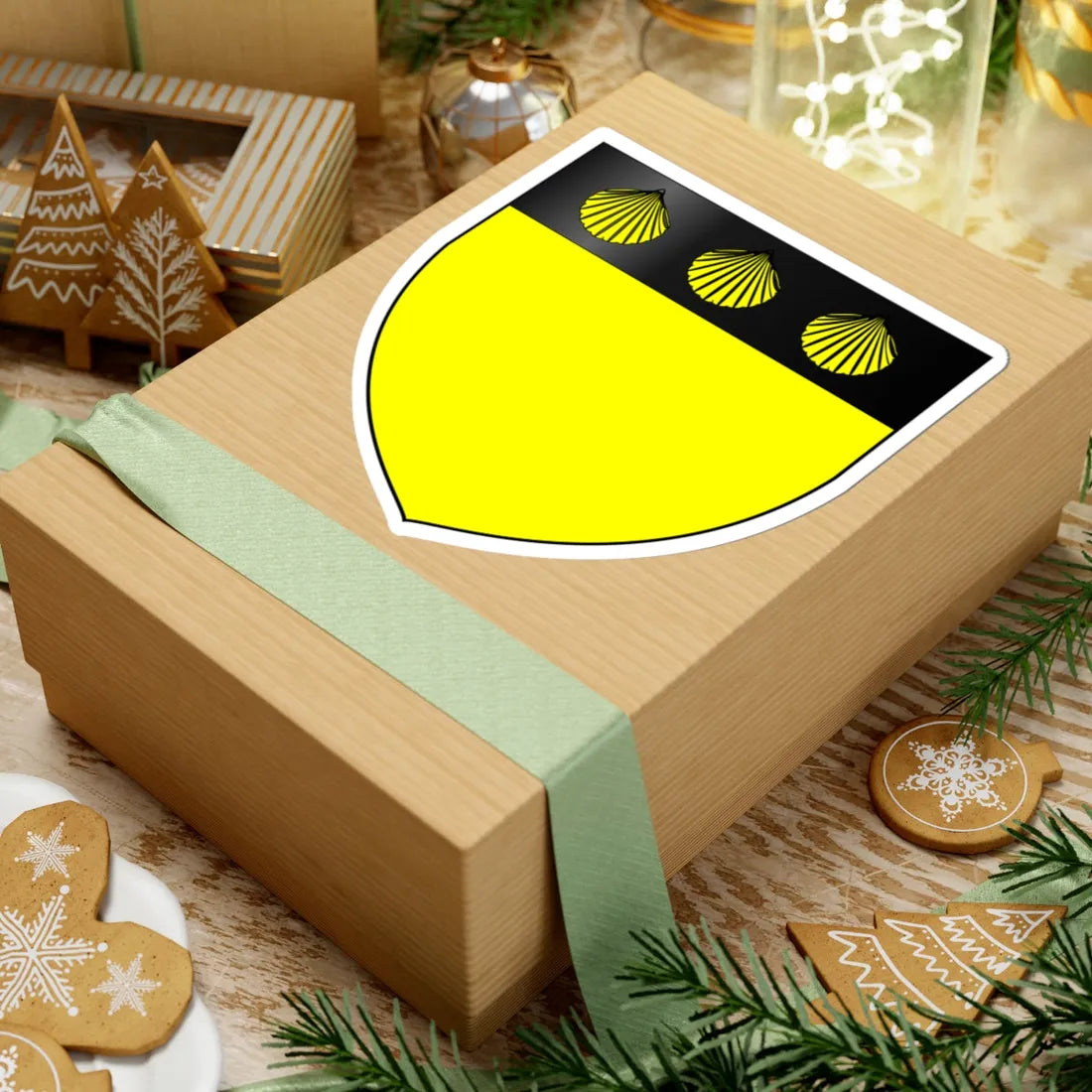 Graham CoA (Scotland) (Coat of Arms) STICKER Vinyl Kiss-Cut Decal - The Sticker Space