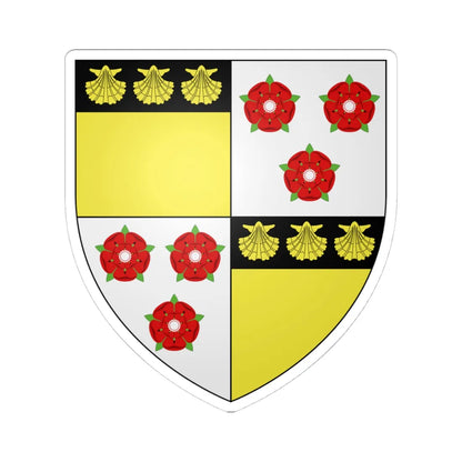 Graham-Montrose arms (Scotland) (Coat of Arms) STICKER Vinyl Kiss-Cut Decal 4 Inch White - The Sticker Space