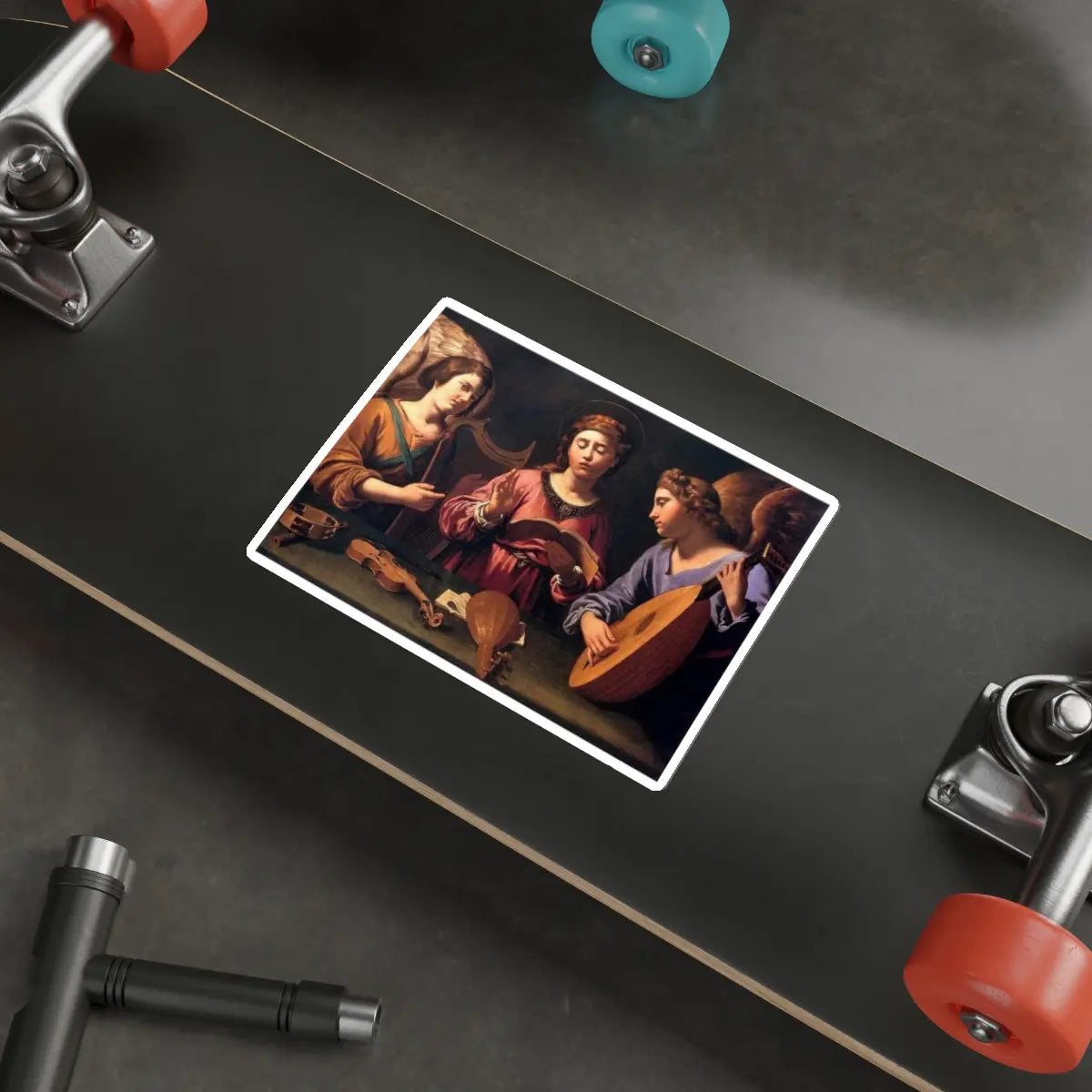 SKU:32686818429501113928 Sticker types:White Shape:Die-Cut Sizes:6" × 6"