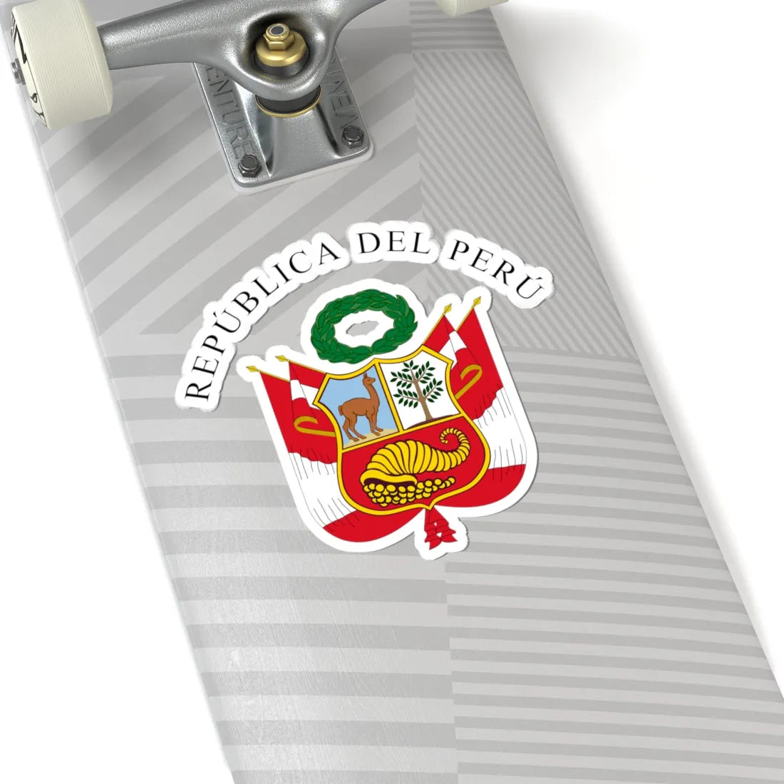 Gran Sello de la República del Perú variante (Peru) (Coat of Arms) STICKER Vinyl Kiss-Cut Decal - The Sticker Space