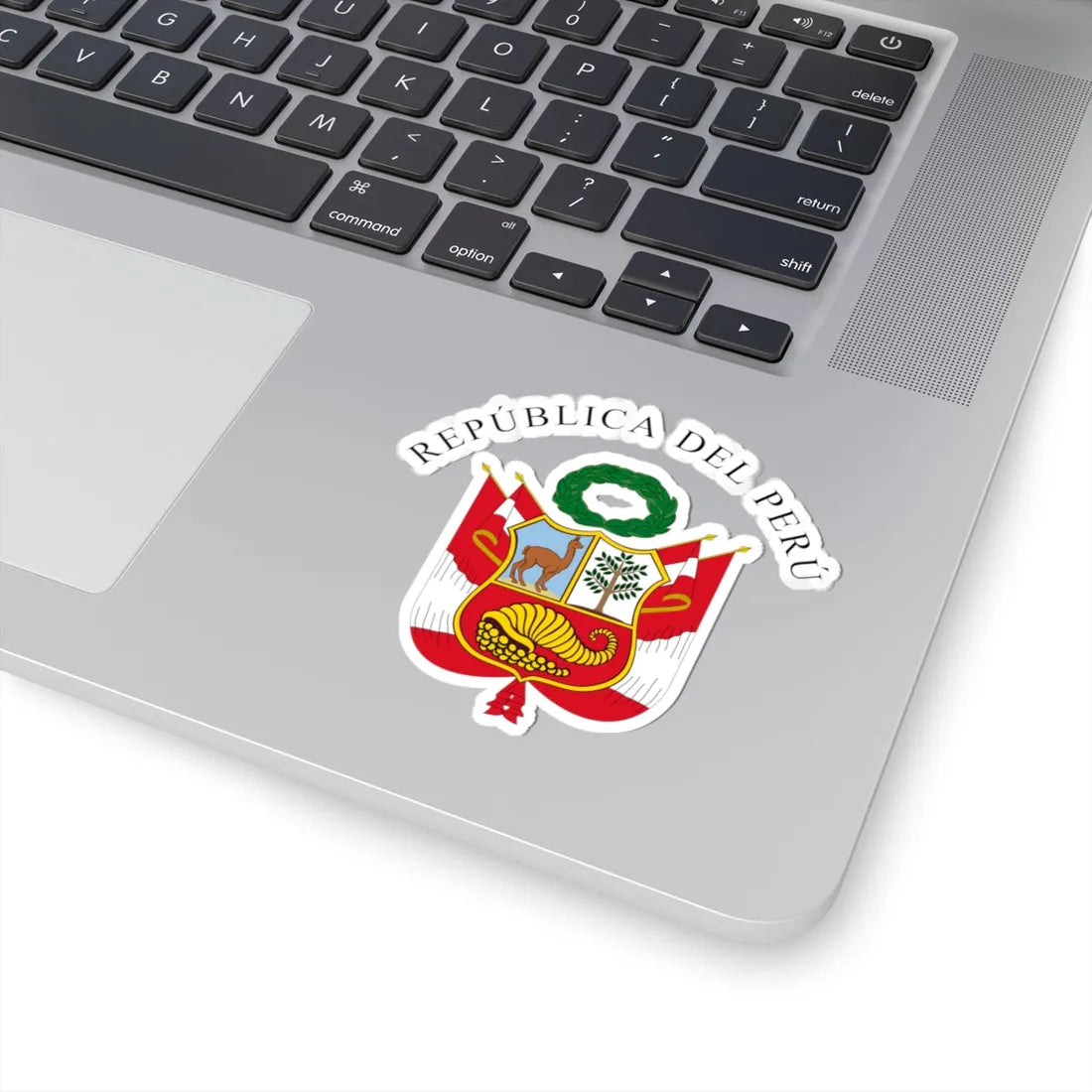 Gran Sello de la República del Perú variante (Peru) (Coat of Arms) STICKER Vinyl Kiss-Cut Decal - The Sticker Space