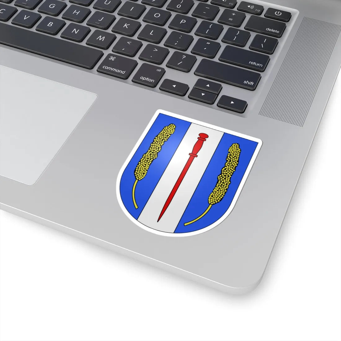 Grancia-coat of arms (Switzerland) (Coat of Arms) STICKER Vinyl Kiss-Cut Decal - The Sticker Space