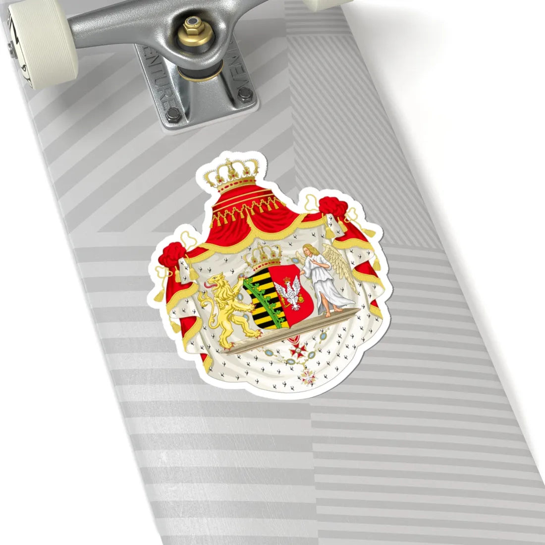 Grand Coat of Arms of Duchy of Warsaw (Poland) (Coat of Arms) STICKER Vinyl Kiss-Cut Decal - The Sticker Space