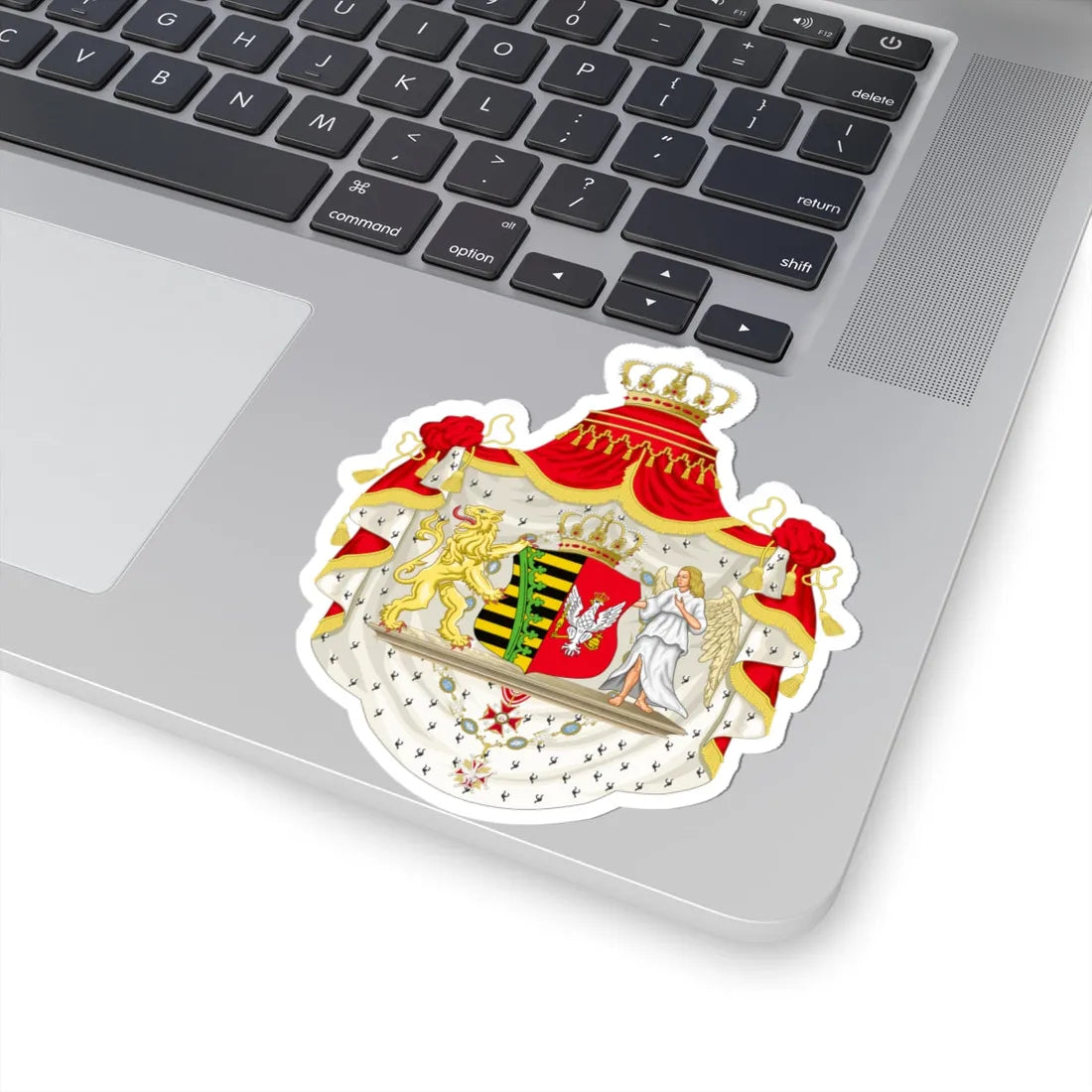 Grand Coat of Arms of Duchy of Warsaw (Poland) (Coat of Arms) STICKER Vinyl Kiss-Cut Decal - The Sticker Space