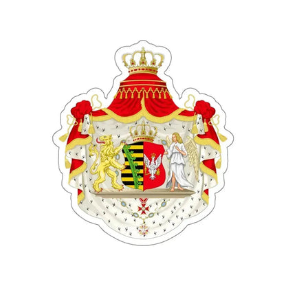 Grand Coat of Arms of Duchy of Warsaw STICKER Vinyl Die-Cut Decal 5 Inch - The Sticker Space