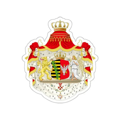 Grand Coat of Arms of Duchy of Warsaw STICKER Vinyl Die-Cut Decal - The Sticker Space