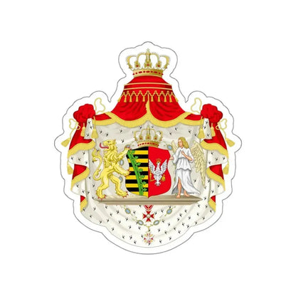 Grand Coat of Arms of Duchy of Warsaw STICKER Vinyl Die-Cut Decal - The Sticker Space