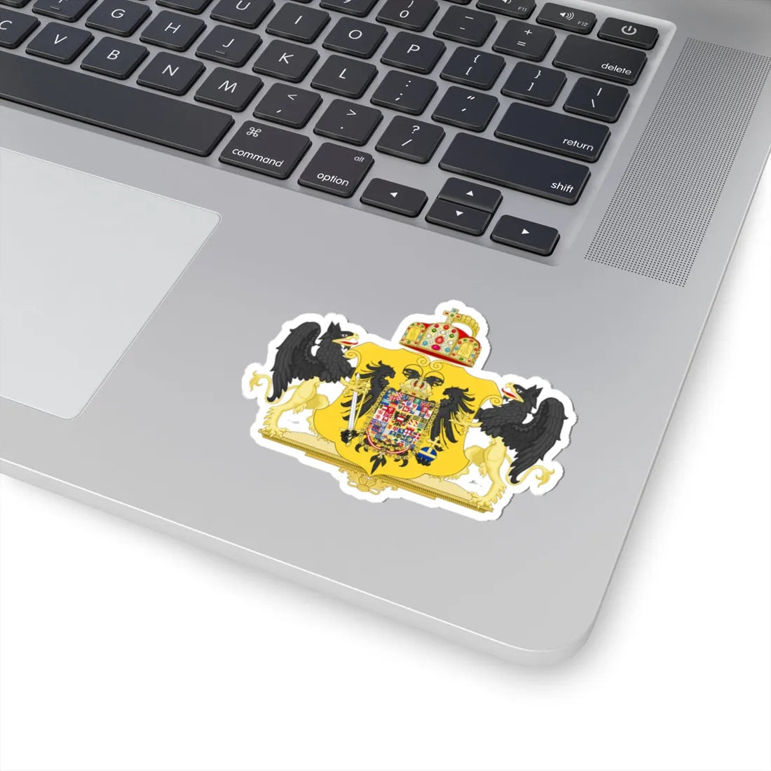 Grand Coat of Arms of Francis II Holy Roman Emperor 1804-1806 (Austria) (Coat of Arms) STICKER Vinyl Kiss-Cut Decal - The Sticker Space