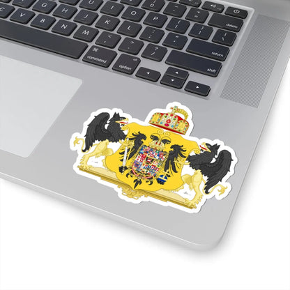 Grand Coat of Arms of Francis II Holy Roman Emperor 1804-1806 (Austria) (Coat of Arms) STICKER Vinyl Kiss-Cut Decal - The Sticker Space