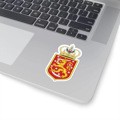 Grand Duchy of Finland small COA (Russia) (Coat of Arms) STICKER Vinyl Kiss-Cut Decal - The Sticker Space