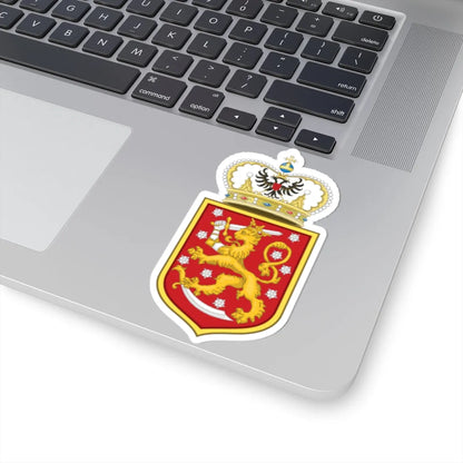 Grand Duchy of Finland small COA (Russia) (Coat of Arms) STICKER Vinyl Kiss-Cut Decal - The Sticker Space