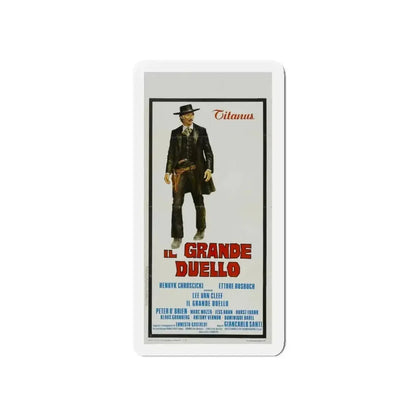 GRAND DUEL 1972 Movie Poster - Refrigerator Magnet - The Sticker Space