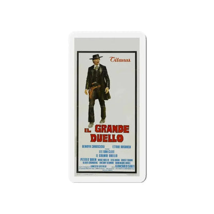 GRAND DUEL 1972 Movie Poster - Refrigerator Magnet - The Sticker Space