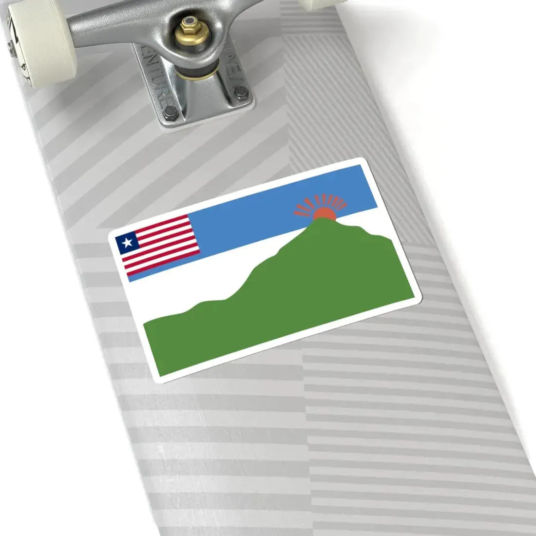 Grand Gedeh County Flag (Liberia) STICKER Vinyl Kiss-Cut Decal - The Sticker Space