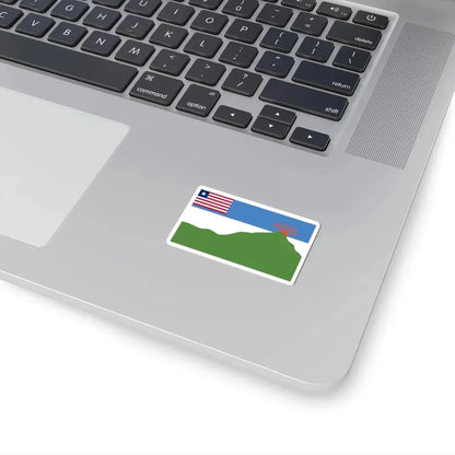 Grand Gedeh County Flag (Liberia) STICKER Vinyl Kiss-Cut Decal - The Sticker Space