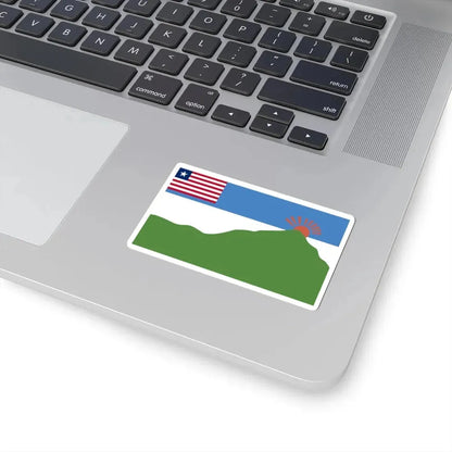Grand Gedeh County Flag (Liberia) STICKER Vinyl Kiss-Cut Decal - The Sticker Space