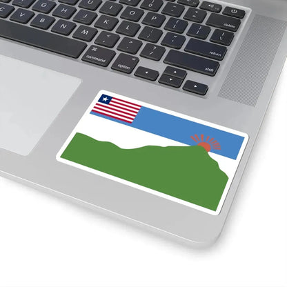 Grand Gedeh County Flag (Liberia) STICKER Vinyl Kiss-Cut Decal - The Sticker Space