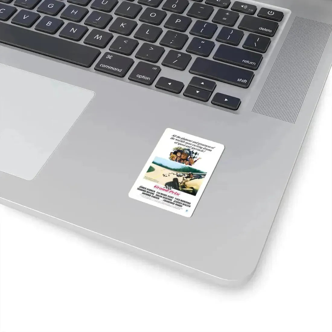 Grand Prix 1966 Movie Poster - STICKER Vinyl Kiss-Cut Decal - The Sticker Space