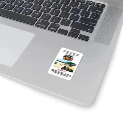 Grand Prix 1966 Movie Poster - STICKER Vinyl Kiss-Cut Decal - The Sticker Space